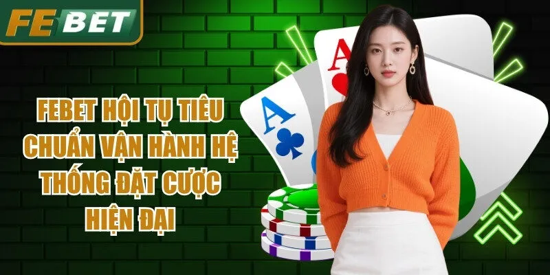 Febet hội tụ tiêu chuẩn vận hành hệ thống đặt cược hiện đại