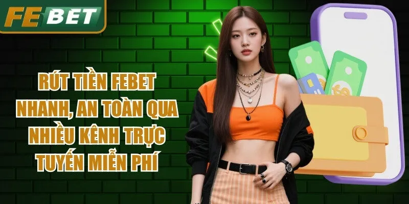 Rút tiền Febet nhanh, an toàn qua nhiều kênh trực tuyến miễn phí